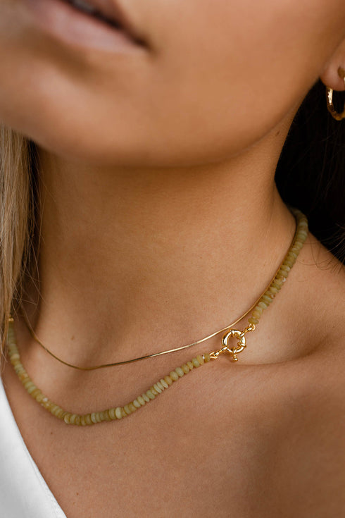 PLAIN AFFAIR KETTING GOUD